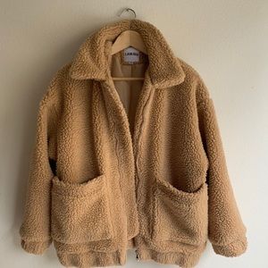 I AM GIA pixie teddy coat
